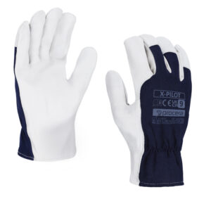 RĘKAWICE WZMOCNIONE KOZIĄ SKÓRĄ X-PILOT
