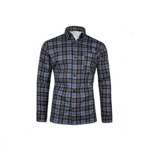 KOSZULA FLANELOWA KRATA SZARA